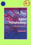 Test Bank - Applied Pathophysiology-A Conceptual Approach&comma; 4th Edition &lpar;Nath&comma; 2023&rpar;&comma; Chapter 1-20 &vert; All Chapters