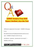 COMAT Surgery Exam Prep &ndash; 180 Exam Questions and Expert Verified Answers on Trauma&comma; Shock&comma; Surgical Management&comma; and Postoperative Complications &lpar;COMAT Surgery&rpar;