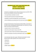 PHARMACOLOGY HESI EXAM QUESTIONS AND CORRECT ANSWERS 2026