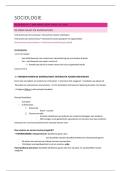 Samenvatting Sociologie 2025 