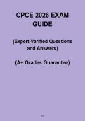 CPCE 2026 Exam Guide PDF &ndash; Complete Study & Certification Prep
