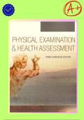 Physical Examination & Health Assessment Study Guide &ndash; Canadian Edition &vert; Nursing Practice Questions & Answers