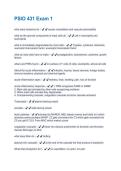 PSIO 431 Exam 1 Questions With Correct Solutions&comma; Already Passed&excl;&excl;