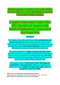 ATI VATI RN Adult Medical Surgical Study Guide 2026&sol;2027 &vert; Complete Exam Prep&comma; Practice Questions & Verified Answers