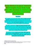 Relias Medical-Surgical Telemetry Exam Study Guide 2026&sol;2027 &vert; Practice Questions & Verified Answers