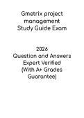 GMetrix Project Management &vert; Study Guide and Practice PDF