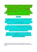 WGU D487 Secure Software Design OA Exam 2026&sol;2027 &vert; Actual Exam Questions & Verified Answers &vert; Guaranteed Pass