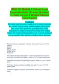 BIOD 151 Module 1 Ultimate Exam Preparation Guide 2026&sol;2027 &vert; Complete Study & Practice Questions