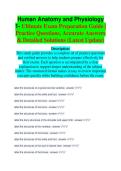 Human Anatomy Chapter 1 Ultimate Exam Preparation Guide 2026&sol;2027 &vert; Complete Study & Verified Answers