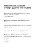 NR565 2026 EXAM STUDY GUIDE COMPLETE QUESTIONS WITH SOLUTIONS