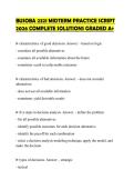 BUSOBA 2321 MIDTERM PRACTICE SCRIPT 2026 COMPLETE SOLUTIONS GRADED A&plus;