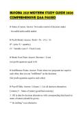 BUSOBA 2321 MIDTERM STUDY GUIDE 2026 COMPREHENSIVE Q&A PASSED