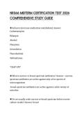 NR566 MIDTERM CERTIFICATION TEST 2026 COMPREHENSIVE STUDY GUIDE