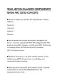 NR566 MIDTERM EXAM 2026 COMPREHENSIVE REVIEW AND TESTED CONCEPTS