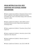 NR568 MIDTERM EXAM 2026 LIKELY QUESTIONS WITH DETAILED ANSWER EXPLANATIONS