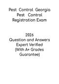 Georgia Pest Control Registration Exam &vert; Study Guide and Practice PDF