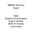 NREMT 2026 Practice Questions &vert; EMT Exam Prep PDF