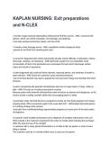 KAPLAN NURSING&colon; Exit preparations and N-CLEX NEWEST 2026&sol;2027 ACTUAL EXAM COMPLETE QUESTIONS AND CORRECT DETAILED ANSWERS &lpar;VERIFIED ANSWERS&rpar; &vert;ALREADY GRADED A&plus;&vert;&vert;BRAND NEW&excl;&excl;