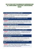 NFPA 1061 PUBLIC SAFETY TELECOMMUNICATOR COMPREHENSIVE EXAM Q&A - VERIFIED ANSWERS - LATEST EDITION - COMPLETE RESOURCE 2026&sol;2027