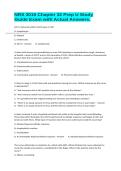 NRS 3015 Chapter 32 Prep U Study Guide Exam with Actual Answers&period;