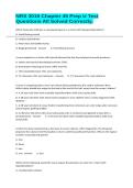 NRS 3015 Chapter 45 Prep U Test Questions All Solved Correctly&period;