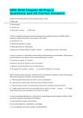 NRS 3015 Chapter 46 Prep U Questions and All Correct Answers&period;