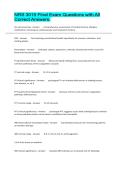 NRS 3015 Final Exam Questions with All Correct Answers&period;