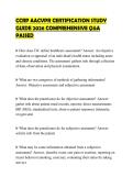 CCRP AACVPR CERTIFICATION STUDY GUIDE 2026 COMPREHENSIVE Q&A PASSED