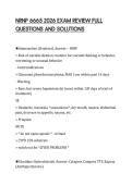 NRNP 6665 2026 EXAM REVIEW FULL QUESTIONS AND SOLUTIONS