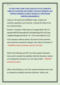 CFI CBCA FINAL EXAM LATEST 2026-2027 ACTUAL EXAM WITH  COMPLETE QUESTIONS AND CORRECT DETAILED ANSWERS &lpar;100&percnt;  VERIFIED ANSWERS&rpar; &vert;ALREADY GRADED A&plus;&vert; &vert;&vert;PROFESSOR  VERIFIED&vert;&vert; &vert;&vert;BRANDNEW&excl;&excl;&excl;&vert;&vert;