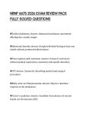NRNP 6675 2026 EXAM REVIEW PACK FULLY SOLVED QUESTIONS