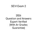 SEVI Exam 2 &vert; Study Guide and Practice PDF