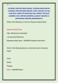 CICERONE CERTIFIED BEER SERVER&comma; CICERONE BEER SERVER&comma;  CICERONE CERTIFIED BEER SERVER LATEST 2026-2027 ACTUAL  EXAM WITH COMPLETE QUESTIONS AND CORRECT DETAILED  ANSWERS &lpar;100&percnt; VERIFIED ANSWERS&rpar; &vert;ALREADY GRADED A&plus;&vert;  &vert;&vert;PROFESSOR VERIFIED&vert;&vert; &vert;&vert;BRANDNEW&excl;&excl;&excl;&vert;&vert; 