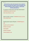 CINTAS SSR FINAL EXAM LATEST 2026-2027 ACTUAL EXAM WITH  COMPLETE QUESTIONS AND CORRECT DETAILED ANSWERS &lpar;100&percnt;  VERIFIED ANSWERS&rpar; &vert;ALREADY GRADED A&plus;&vert; &vert;&vert;PROFESSOR  VERIFIED&vert;&vert; &vert;&vert;BRANDNEW&excl;&excl;&excl;&vert;&vert;