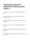 NRNP 6675 2026 ACTUAL EXAM QUESTIONS WITH VERIFIED SOLUTIONS GRADED A&plus;