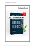 Complete Solutions Manual&colon; Introduction to Continuum Mechanics &lpar;4th Edition&rpar; &ndash; Lai&comma; Rubin&comma; & Krempl