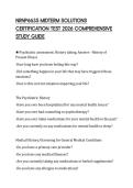 NRNP6635 MIDTERM SOLUTIONS CERTIFICATION TEST 2026 COMPREHENSIVE STUDY GUIDE