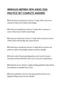 NRNP6635 MIDTERM VIEW AHEAD 2026 PRACTICE SET COMPLETE ANSWERS