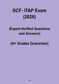 DCF ITAP Exam PDF &ndash; Complete Study Guide & Certification Prep