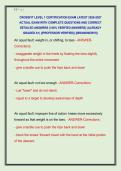 CROSSFIT LEVEL 1 CERTIFICATION EXAM LATEST 2026-2027  ACTUAL EXAM WITH COMPLETE QUESTIONS AND CORRECT  DETAILED ANSWERS &lpar;100&percnt; VERIFIED ANSWERS&rpar; &vert;ALREADY  GRADED A&plus;&vert; &vert;&vert;PROFESSOR VERIFIED&vert;&vert; &vert;&vert;BRANDNEW&excl;&excl;&excl;&vert;&vert; 