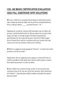 CDL AIR BRAKE CERTIFICATION EVALUATION 2026 FULL QUESTIONS WITH SOLUTIONS