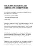 CDL AIR BRAKE PRACTICE TEST 2026 QUESTIONS WITH CORRECT ANSWERS
