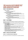 2026&sol;2027 Elite AGACNP Test Bank&colon; Architect's Edition &vert; Acute Care Board Exam Prep & Clinical Guidelines Mastery