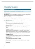 Samenvatting traumatologie