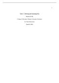 WGU D179 Task 2&colon; Collecting and Analyzing Data&vert; Updated RATED A&plus;&vert; NEW &vert; 2026&vert; UPDATED