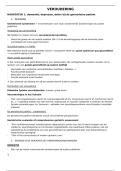Samenvatting veroudering