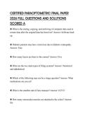 CERTIFIED PARAOPTOMETRIC FINAL PAPER 2026 FULL QUESTIONS AND SOLUTIONS SCORED A