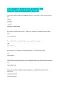 CJC Chapter 3 Study Guide Questions with Answers Correctly Solved to Score A&plus;