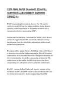 CETA FINAL PAPER EXAM 603 2026 FULL QUESTIONS AND CORRECT ANSWERS GRADED A&plus;