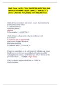 NBCE EXAM 3 WITH STUDY GUIDE 300 QUESTIONS AND VERIFIED ANSWERS &vert; &lpar;100&percnt; CORRECT&rpar; GRADED A&plus; &vert; LATEST UPDATED 2026&sol;2027 &vert; 100&percnt; ASSURED PASS&period;